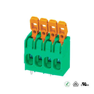 PCB Spring <b>Terminal</b> Block Connector KF206-7.5 Mm Pitch 2pins 300V 27A 24-10AWG Wholesale Hot Style - Product Image 2