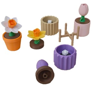 Llavero con diseño de flor, juguete antiestrés portátil, colgante para aliviar el estrés - Product Image 5