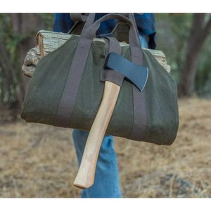 Sac de transport pour bûches en nylon ciré, échantillon gratuit, pour foyer intérieur, porte-bûches - Product Image 5