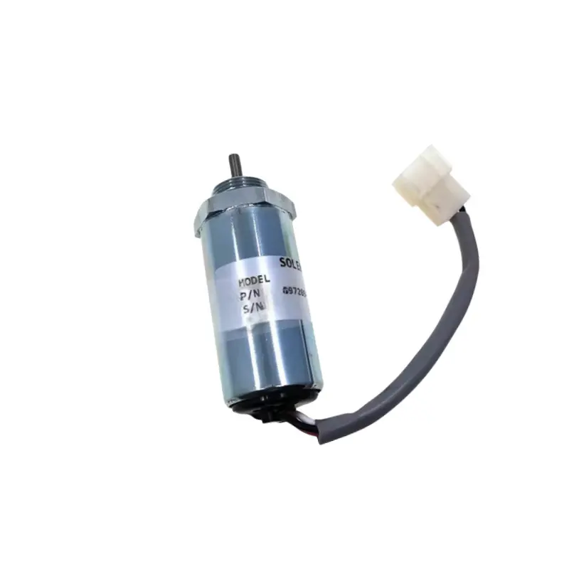 Elettrovalvola a solenoide 897209 1152 arresto del carburante 24V per escavatore SK75