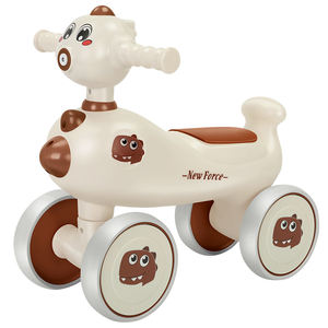 دراجة التوازن للركوب من البلاستيك الصديقةمع الموسيقى والضوء للأطفال ، 4 عجلات ، للأطفال - Product Image 3