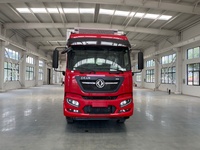 Camion de transport de bétail Dongfeng Tianjin 4x2 pour poulets et porcelets, conteneur séparé en aluminium