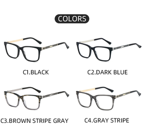 <span class=keywords><strong>Gafas</strong></span> de Sol Unisex con Montura Completa Clásica, Lentes de PC Rectangulares Duraderas con Protección Anti-Luz <span class=keywords><strong>Azul</strong></span>, Última Moda, Más Vendidas - Product Image 6