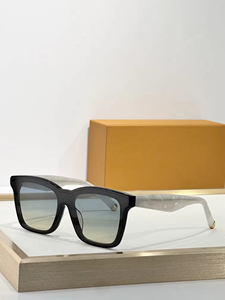 Lunettes de soleil unisexes UV400 Lunettes de soleil de luxe originales Lunettes de soleil carrées à grand cadre Lunettes de soleil en acétate - Product Image 4