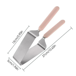 Cake Slicer Cutter Triangular Separator Adjustable Stainless Steel Device Mold Cake Clip DIY Decorating <b>Bakeware</b> Kitchen Bakery - Product Image 6