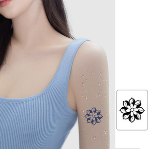 Tatuaje Temporal Semipermanente sin Agua, Resistente al Agua y al Sudor, Tinta de Jugo de Secado Rápido, Arte Corporal para Uso Profesional - Product Image 5