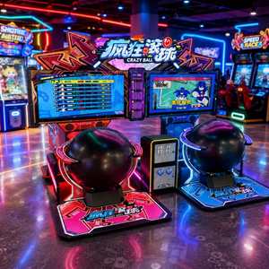 Máquina de Juego Arcade Crazy Ball, Juego de Carreras de Pelotas para Dos Jugadores, Equipo para Parques de Diversiones y Centros de Juego - Product Image 3