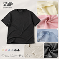 T-shirt surdimensionné personnalisé en gros OEM/ODM pour hommes, 100 % coton épais, épaules tombantes, streetwear, imprimé graphique OEM