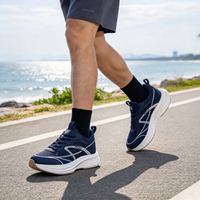 Fabricant de chaussures de sport pour hommes OEM ODM, baskets à semelle épaisse, respirantes, en mesh, à lacets, chaussures de sport décontractées