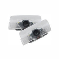 Lampe de courtoisie pour porte avec logo LED Projecteur laser d'ombre fantôme pour toyota camry Crown Prado Reiz corolla prius Feux de voiture à LED