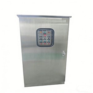 Armadio di controllo PLC per automazione industriale, set completo programmabile con avviatore graduale wireless in acciaio inossidabile per climatizzazione centralizzata - Product Image 5