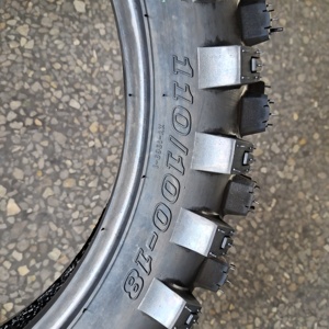 Nueva Carcasa de Neumático para Motocicleta Todoterreno, Negra, Certificada por DOT, Resistente y de Alta Calidad, 110/90-17, Marca Flying Horse - Product Image 6