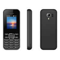 Teléfono Móvil Básico B350 de 2MP GSM para Mayores, Doble SIM, Pantalla TFT, Batería de <1200mAh, Teclado Físico, Venta Transfronteriza