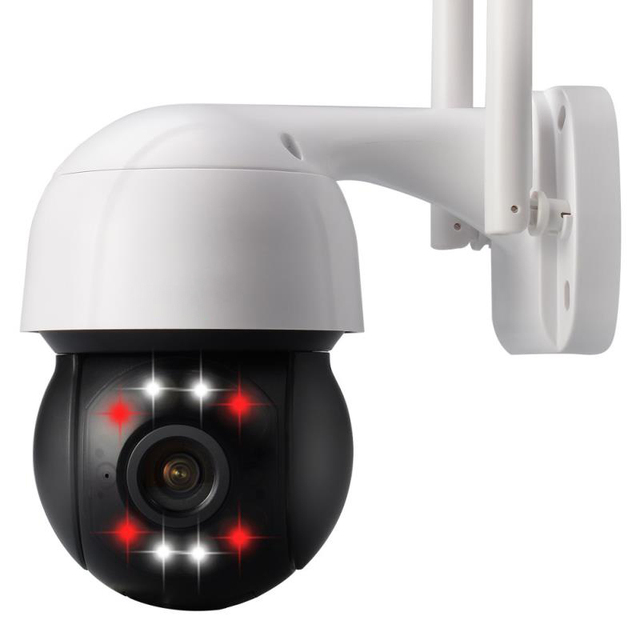 Good Price Outdoor 2MP WIFI CCTV Camera 355 Degree PTZ Dome IP Camera  With Auto Tracking Color Night Vision Camhi