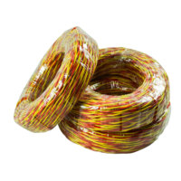 Câble torsadé à deux conducteurs RVS de qualité supérieure, toutes tailles, de 2*0,75 à 2*4, couleurs standard pour haut-parleurs, certifié CE ROHS