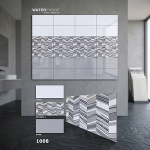 Popular marca Vistaar 12x24 esmalte digital 30x60cm azulejos interiores de cerámica 300x600mm azulejos de pared mayorista precio barato en Foshan - Product Image 6