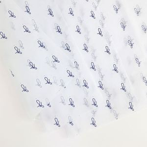 Papier d'emballage personnalisé avec logo noir, blanc, rose, or, imprimé, pour vêtements, boîte à fleurs, emballage cadeau, papier de soie - Product Image 4