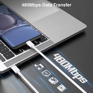 Nuevo Cable rápido de 40W 60W tipo <span class=keywords><strong>C</strong></span> a USB <span class=keywords><strong>C</strong></span> para Cable 17 16 15 PD con accesorios para teléfonos móviles al por mayor - Product Image 6