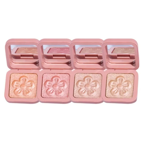 Mode propre marque belles fleurs poudre maquillage Blush Palette étanche boîte à fleurs sait cosmétiques cosmétiques imperméables pour le visage - Product Image 1