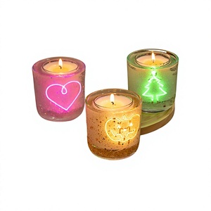Nuove Candele Semifinite in Cera di Soia con Sensore LED, per Hotel, Camera da Letto, Regali di San Valentino, Candele Romantiche - Product Image 5