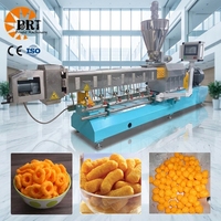 Mesin Produksi Snack Jagung Puff, Mesin Pembuat Snack Jagung Lengkap, Mesin Pengolah Ekstrusi Snack Jagung, Harga Terbaik Sedang Diskon