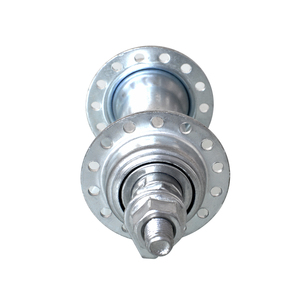 Moyeu de <span class=keywords><strong>roue</strong></span> de vélo de montagne/<span class=keywords><strong>BMX</strong></span> avant/arrière en acier durable, à visser, avec 28 rayons et conception étanche - Product Image 5