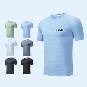 Camiseta sin costuras para hombre ajustada resistente a los olores para uso deportivo diario con tecnología de absorción de humedad - Product Image 6