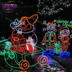 Motif lumineux de Noël à LED pour les façades de bâtiments, les zones commerciales et les événements extérieurs - Product Image 5