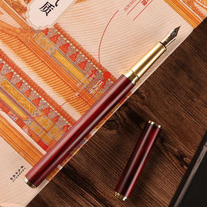 עיצוב 2025 חדש סיטונאי קצה גבוה עץ ייצור עט עץ מסניו perspenalis עטים מגולפים - Product Image 2