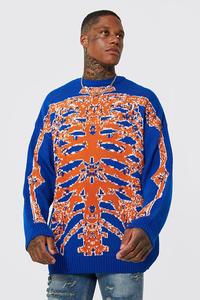 Áo Len Nam Dệt Kim Vải Bông Ngoại Cỡ Họa Tiết Tùy Chỉnh Chất Lượng Cao - Product Image 3