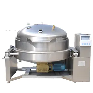 Industrial fruit jam vacuum cooking machine for cherry