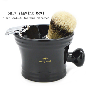 Tazza da <span class=keywords><strong>Barba</strong></span> in Ceramica DISHI con Manici, Porta Sapone per Pennello da <span class=keywords><strong>Barba</strong></span> - Product Image 4