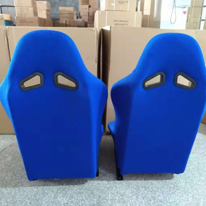 Asiento de Carreras Recaro Universal Negro de Cuero PVC con Aspecto de Carbono, Doble Deslizador y Costuras Rojas - <span class=keywords><strong>Comprar</strong></span> Asiento Deportivo de Carreras - Product Image 2