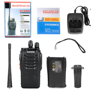 Talkie-walkie Baofeng 888s UHF 5W, longue portée, communication extérieure pour chantier, hôtel, usage civil - Product Image 2