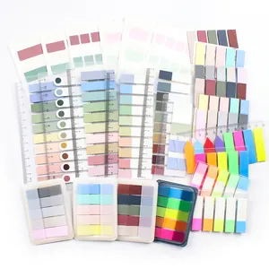 Aesthetic Sticky Tabs,1200Pcs Book Tabs for Annotating Books