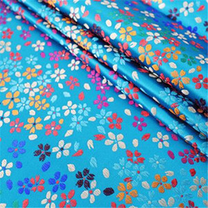 <span class=keywords><strong>Tissu</strong></span> en Satin de <span class=keywords><strong>brocart</strong></span> imprimé fleurs, haute qualité, <span class=keywords><strong>tissu</strong></span> Jacquard à motifs floraux, décoration de vêtements pour femmes - Product Image 5