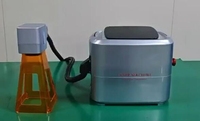 Machine de marquage laser portable 20W 30W 50W, graveur laser à fibre pour plaque métallique, acier inoxydable