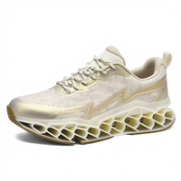 Chaussures de basket pour hommes à lacets, plateforme épaisse, antidérapantes, légères, respirantes, avec empeigne en mesh, semelle intermédiaire en EVA et semelle extérieure en caoutchouc