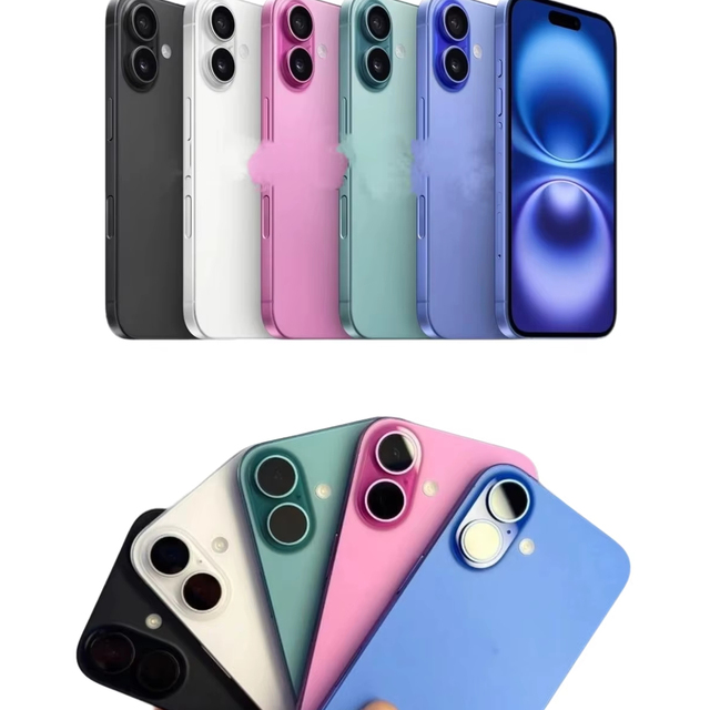 Wholesale iPhone 16 Plus 256GB Pink Smartphone 5G A18 Super Retina XDR Factory Supplier Bulk Stock Mobile Phone