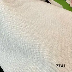 절강 Zeal 중국 공장 interlining 100% 폴리 에스테르 직물