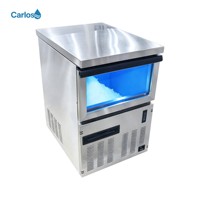 Machine à glace pilée Carlos de qualité supérieure, encastrable, avec boîtier en acier inoxydable, pour restaurants japonais