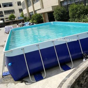 Lu2shanghai — équipement de parc d'attractions, <span class=keywords><strong>piscine</strong></span> à cadre métallique faite en PVC de 0.65mm, bâche en PVC - Product Image 5