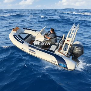 Bote Inflable Transes de Alta Calidad de 12 pies con Casco de Aluminio Hypalon/PVC en Venta, Bote Neumático Rib 360 para Remo - Product Image 1