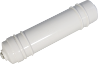 Kartrid Filter Air Alkali Premium T33, Sambungan Cepat 1/4 inci, Filter Pasca untuk Sistem RO & Reverse Osmosis