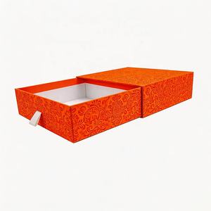 Boîtes à <span class=keywords><strong>tiroir</strong></span> coulissantes rigides en papier imprimé sur mesure pour emballages cadeaux de luxe - Product Image 4