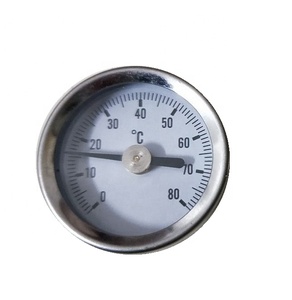 <span class=keywords><strong>Termómetro</strong></span> Bimetálico para Agua Caliente de Piso, Mini, 33MM, 0-120C, Cuerpo de Latón, Mejores Ventas - Product Image 3