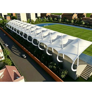 Estructuras de Acero para Tribunas, Estructuras para Eventos, Estructuras de Techo con Membrana, Materiales de Membrana Ignífugos para Techos de Tribunas - Product Image 6