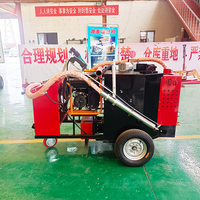 YUANXING remorque asphalte fissure scellant chaussée réparation coulée chaude nid de poule Portable asphalte scellage Machine