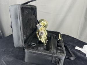 <span class=keywords><strong>Trompeta</strong></span> Piccolo de Latón Lacado en Oro Tono Si Bemol/La con Logo Personalizado de la Marca Sinomusik, Instrumento de Viento-Metal Fabricado en China - Product Image 5