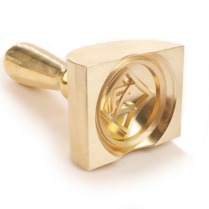 Customized Business Cube logo Brass Stamp <b>Wax</b> <b>Seal</b> Stamp Ice Block Identification <b>Seal</b> Stamp - Product Image 5